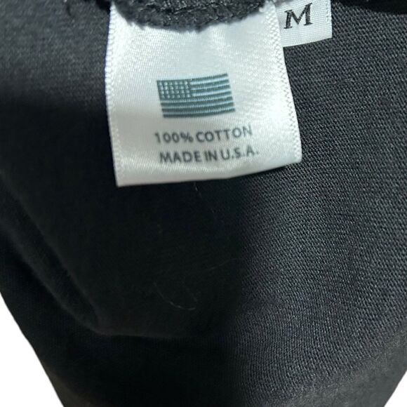 HOMME FEMME Homme+Femme Rainbow Black Short Sleeve Crew neck T-Shirt - Picture 12 of 12